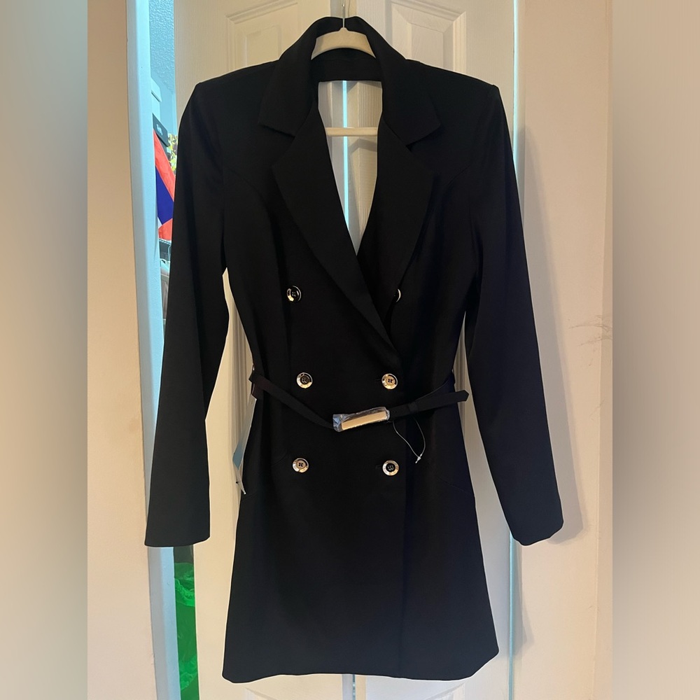 Black Bebe size 8 blazer dress